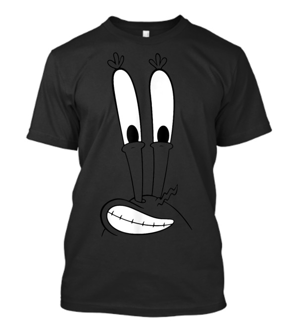 Spongebob Squarepants Mr Krabs Big Smiling Face Iconic Character T-Shirt