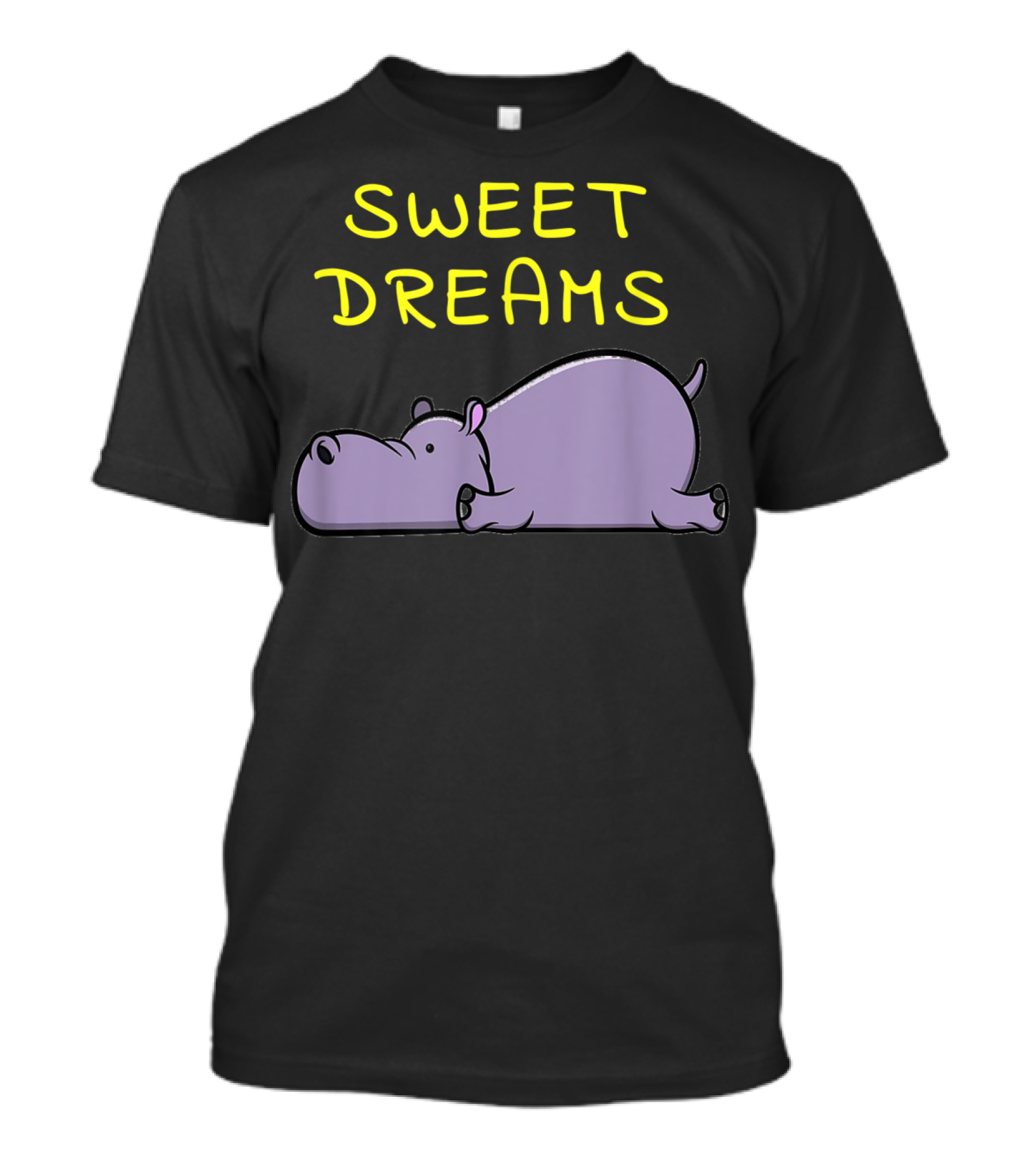 Sweet Dreams Purple Hippo T-Shirt