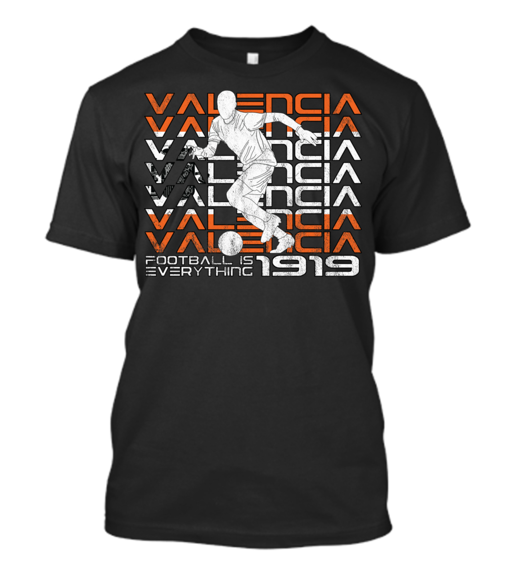 Valencia Football Is Everything 1919 Soccer Attack T-Shirt