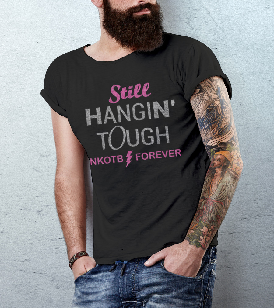 Still Hangin' Tough NKOTB Forever Fan Gift Kid Pinkonblock T-Shirt