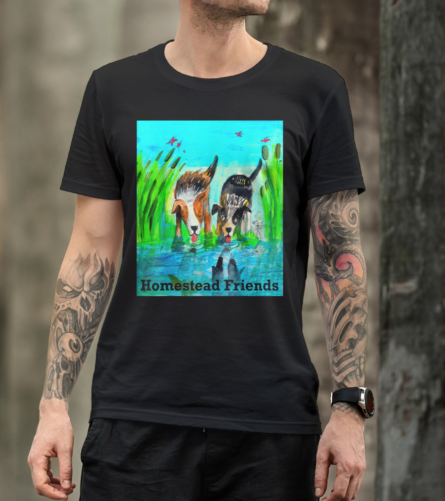 Homestead Friends Adorable Animals On The Homestead T-Shirt