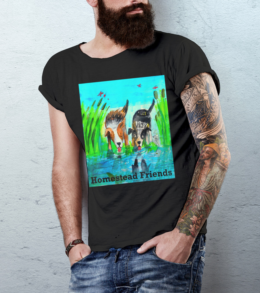 Homestead Friends Adorable Animals On The Homestead T-Shirt