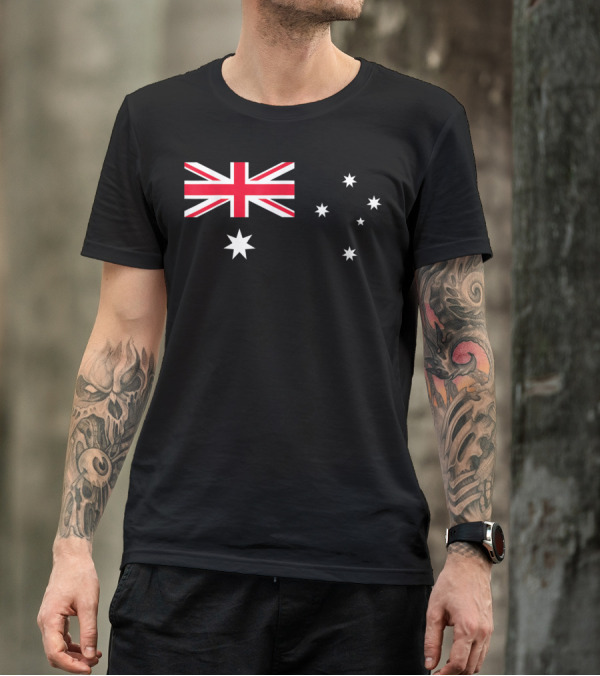 Australia Flag Aussie Flags For Australian Pride T-Shirt