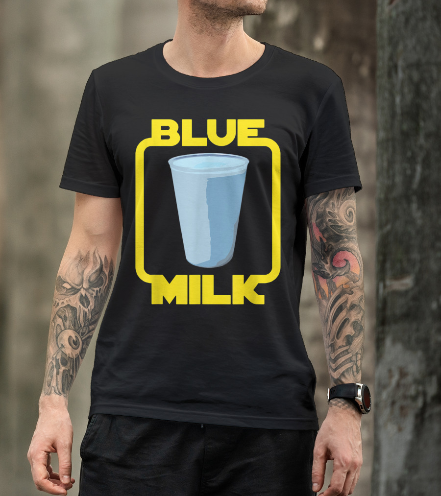 Blue Milk Star Wars Iconic Drink T-Shirt