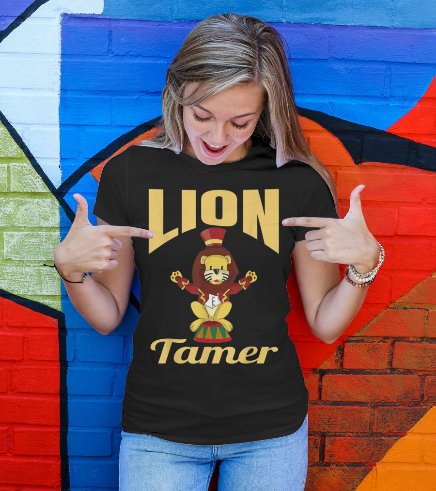 Lion Tamer Circus Costume Lion Tamer T-Shirt