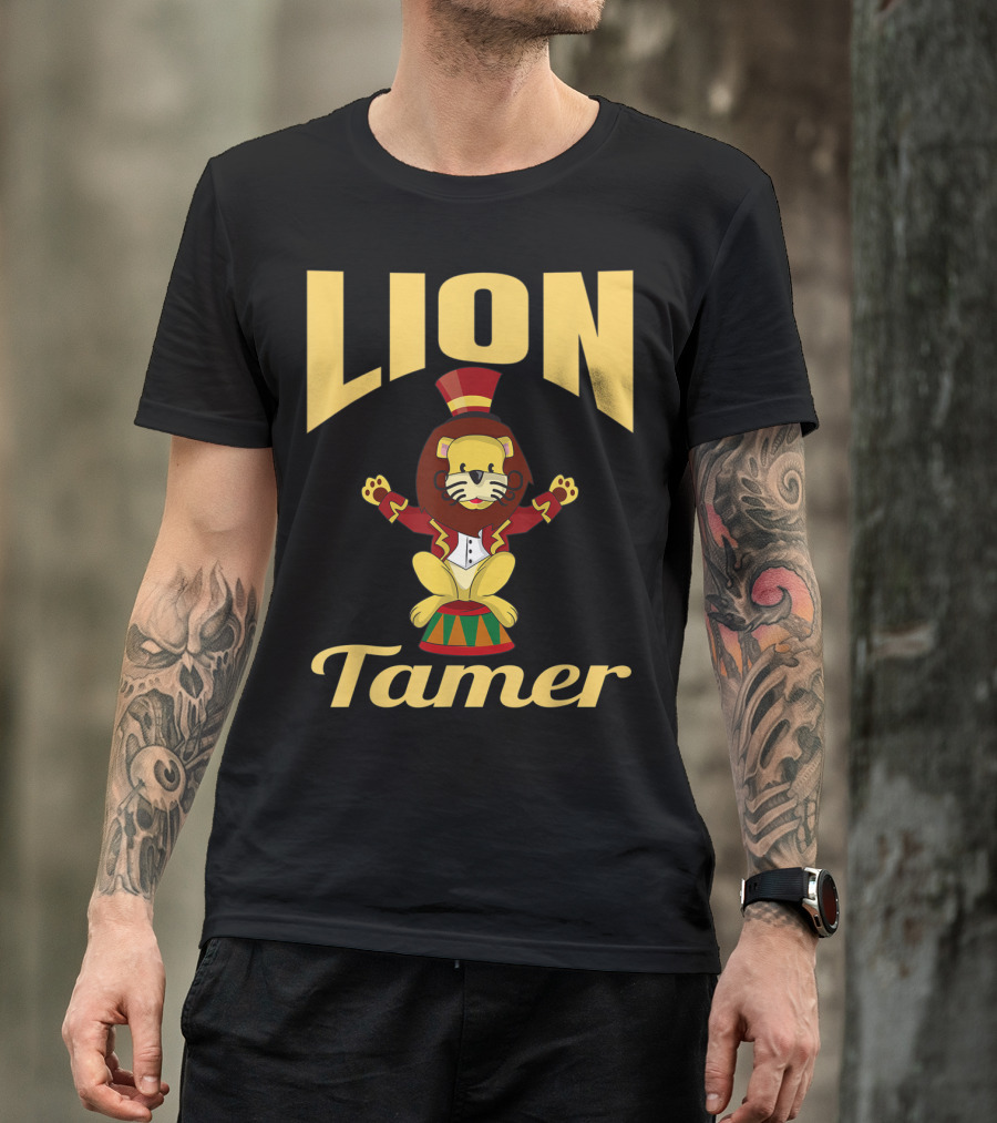 Lion Tamer Circus Costume Lion Tamer T-Shirt