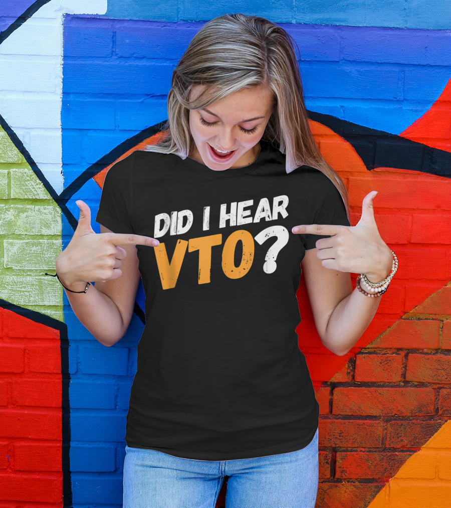 Did I Hear VTO Question Mark T-Shirt
