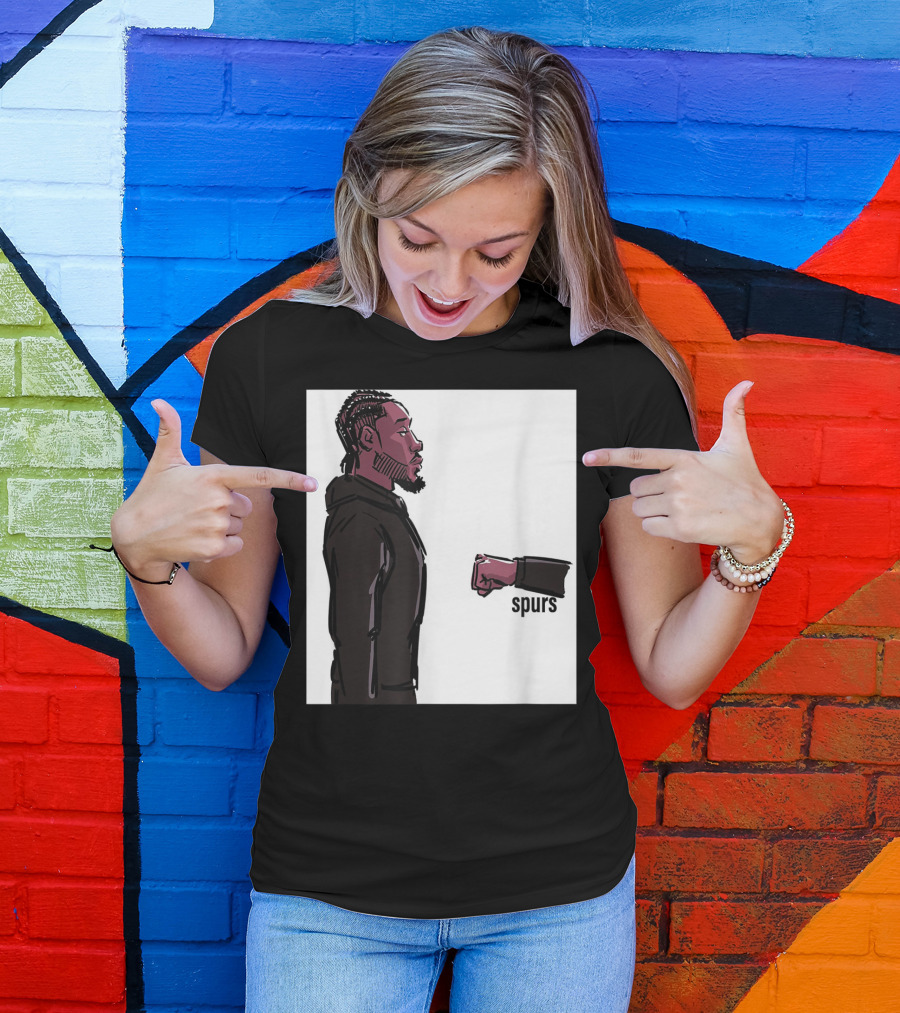 Funny Man Declines Dap Spurs T-Shirt