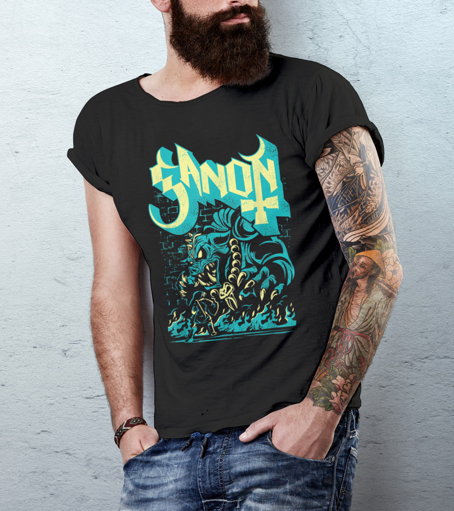 Ganon Ghost Halloween Monster Specter T-Shirt