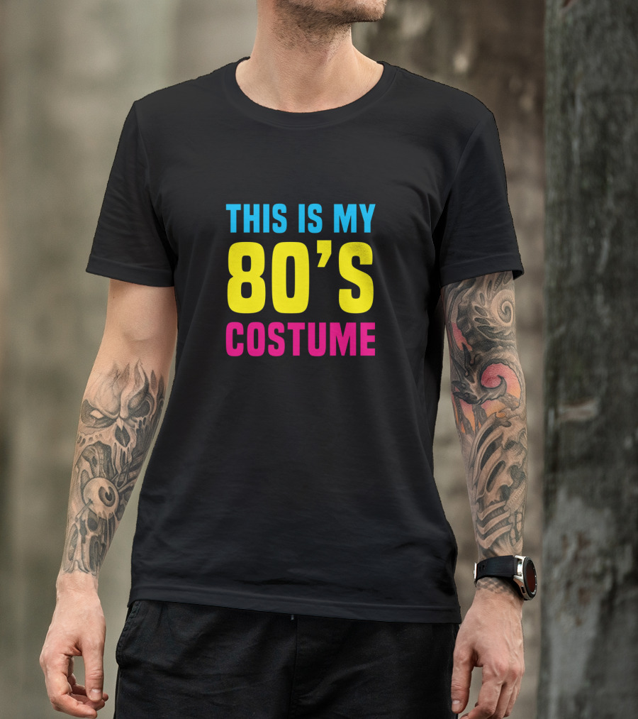 This Is My 80's Costume Funny Halloween T-Shirt