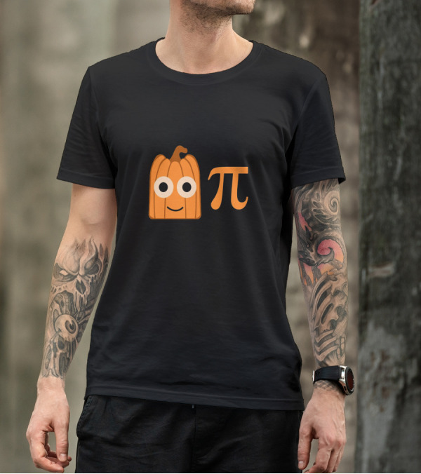 Cute Funny Pumpkin Pi Fall Halloween T-Shirt