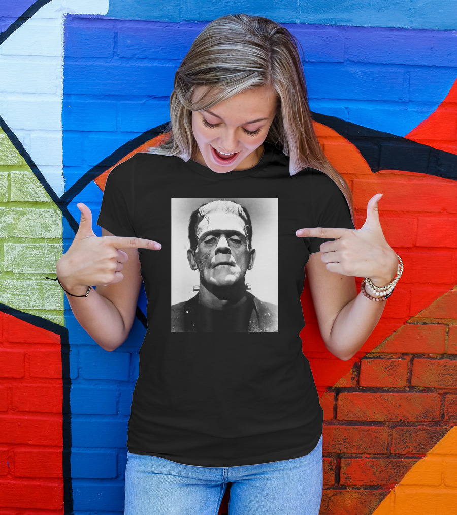 Frankenstein Monster Classic Horror Icon Retro T-Shirt