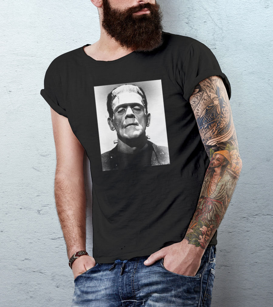 Frankenstein Monster Classic Horror Icon Retro T-Shirt