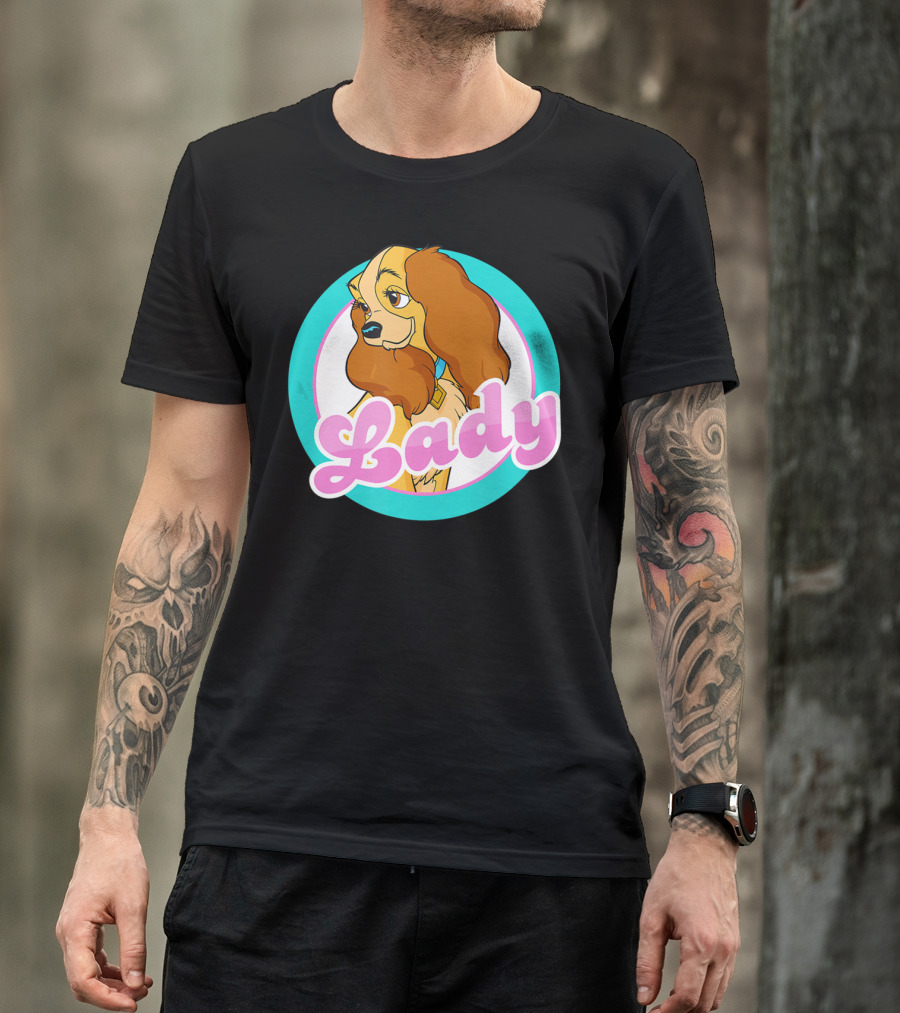 Lady And The Tramp Lady Face Disney T-Shirt