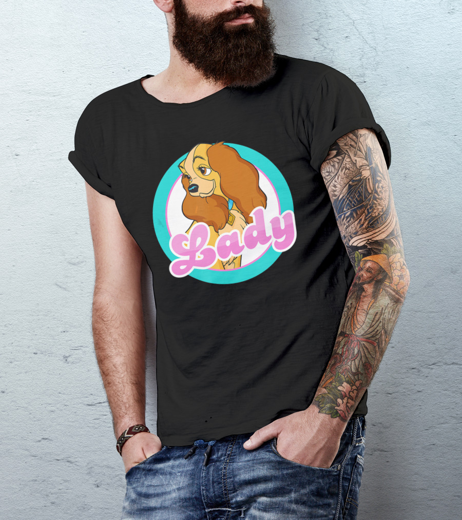 Lady And The Tramp Lady Face Disney T-Shirt