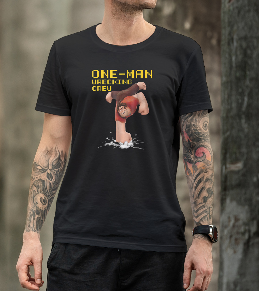 Disney Wreck It Ralph 2 One-Man Wrecking Crew T-Shirt