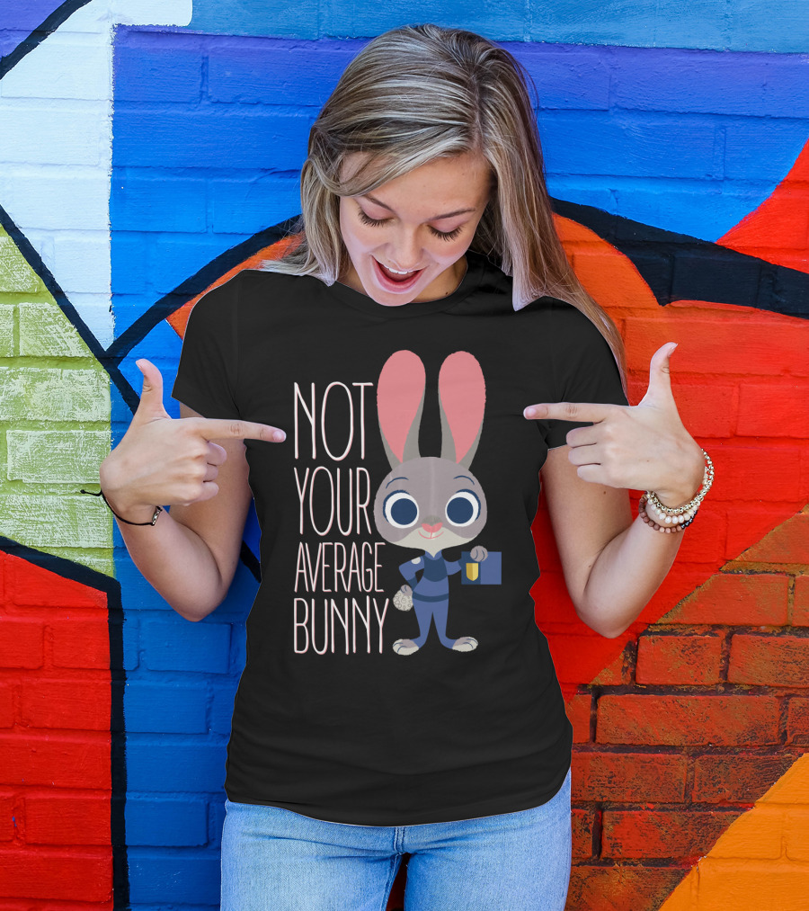 Disney Zootopia Not Your Average Bunny Judy Hopps T-Shirt