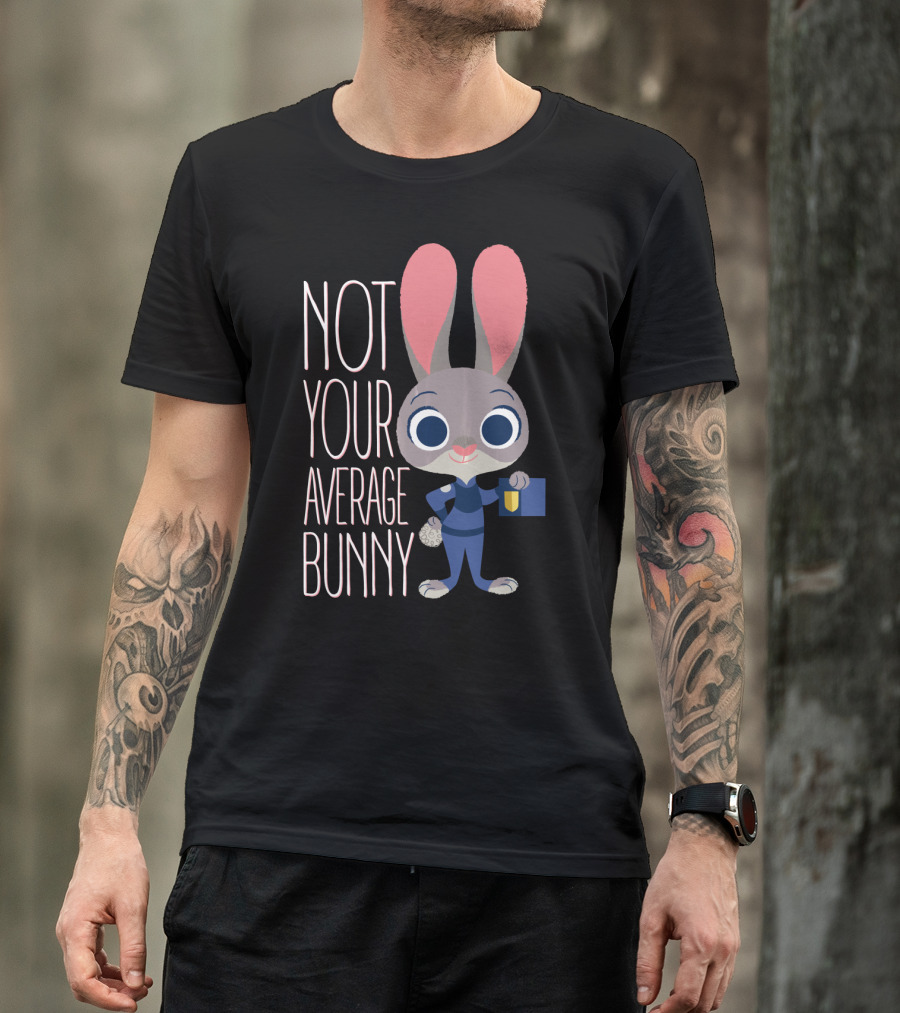 Disney Zootopia Not Your Average Bunny Judy Hopps T-Shirt