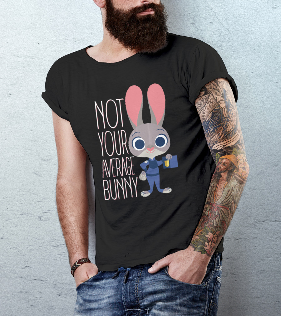 Disney Zootopia Not Your Average Bunny Judy Hopps T-Shirt