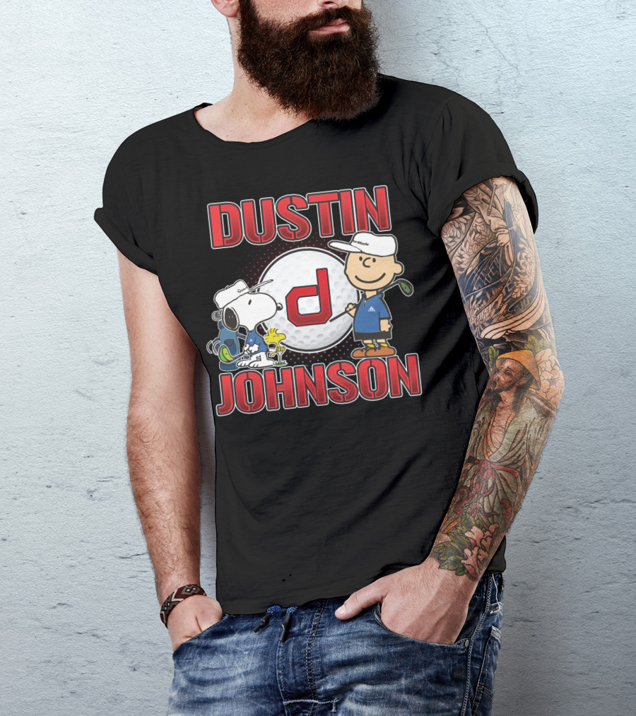 Dustin Johnson Pro Golf Snoopy The Peanuts Movie T-Shirt