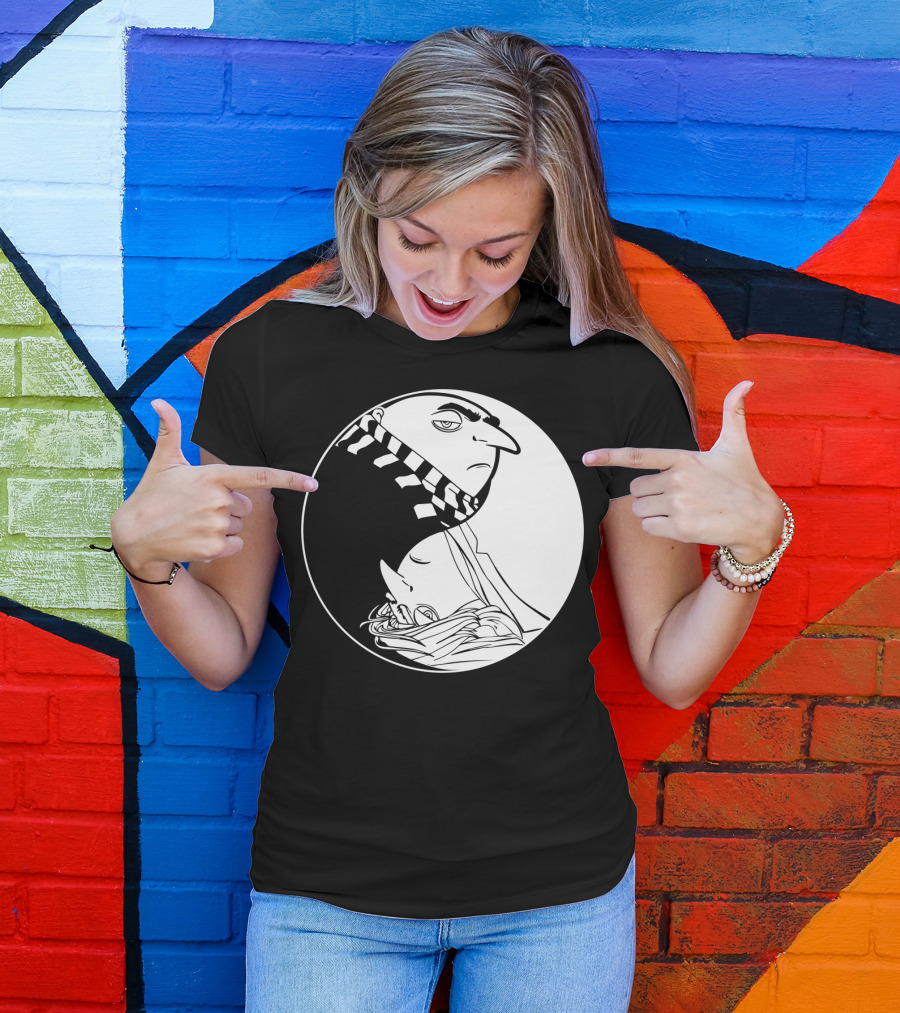 Gru And Dru Yin Yang Minions Despicable Me Sibling Symbol Harmony T-Shirt