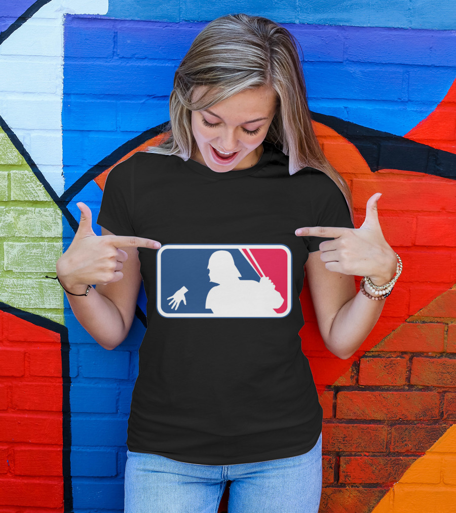 Darth Vader Baseball Lost Hand Star Wars MLB T-Shirt