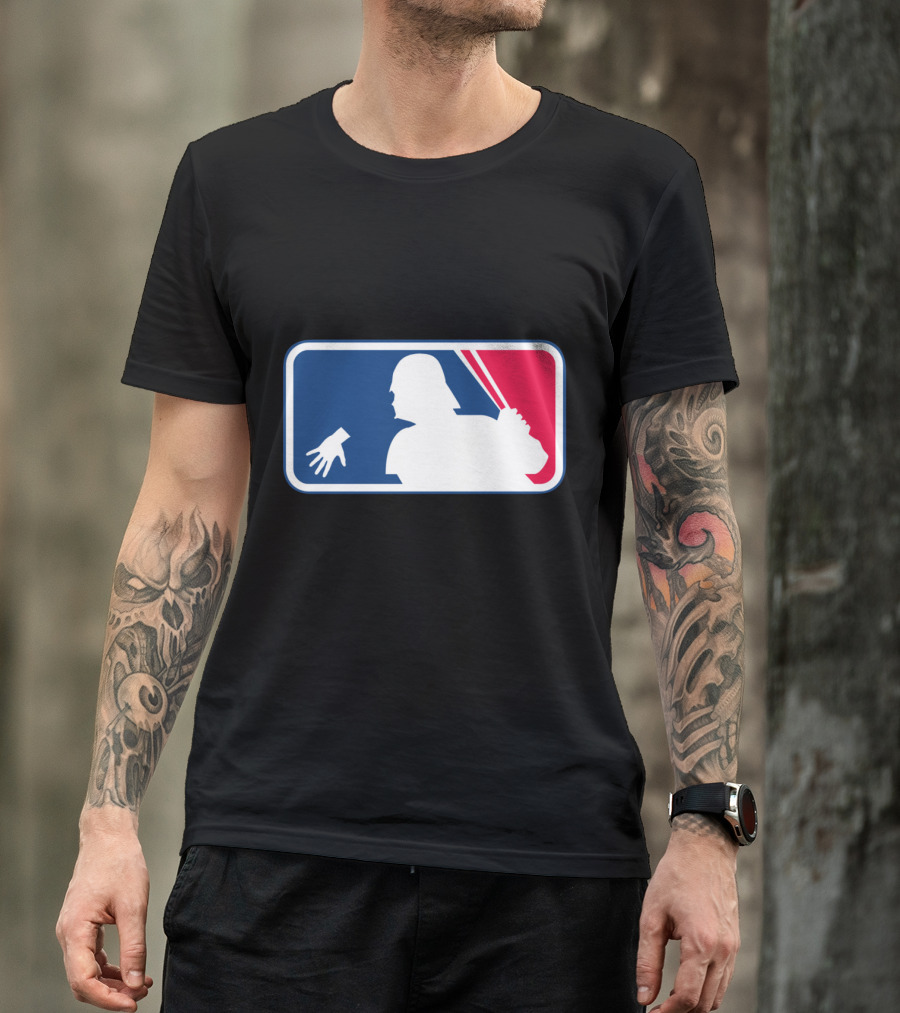 Darth Vader Baseball Lost Hand Star Wars MLB T-Shirt