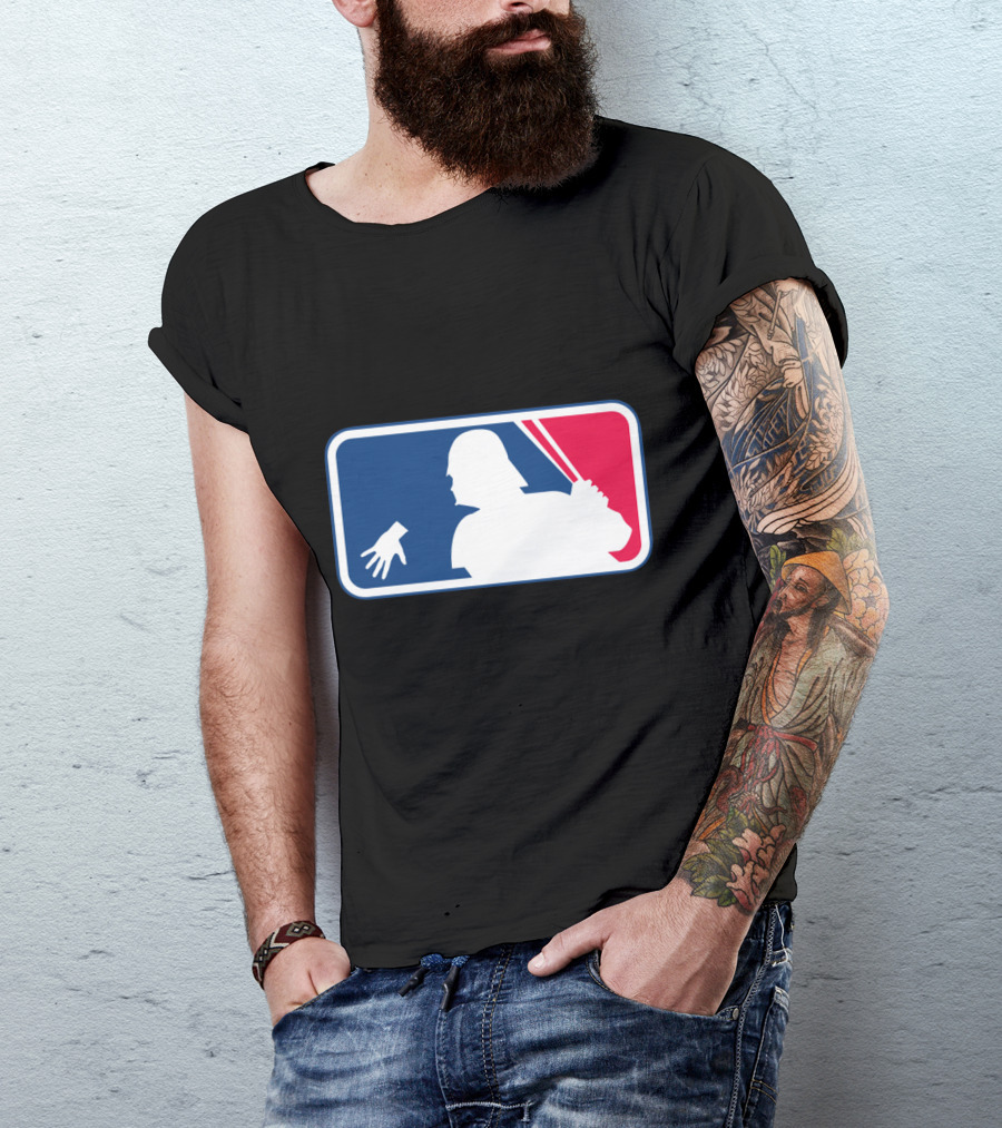 Darth Vader Baseball Lost Hand Star Wars MLB T-Shirt