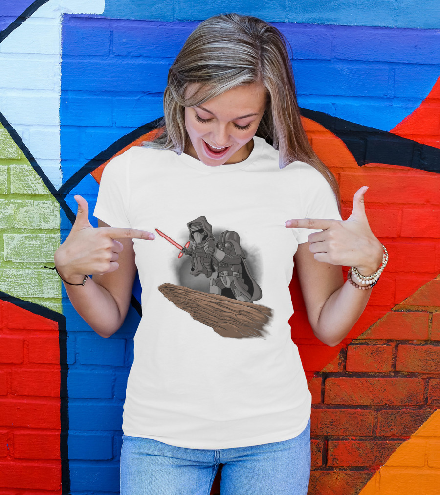 Darth Vader Sith King Lion King Scene Star Wars T-Shirt