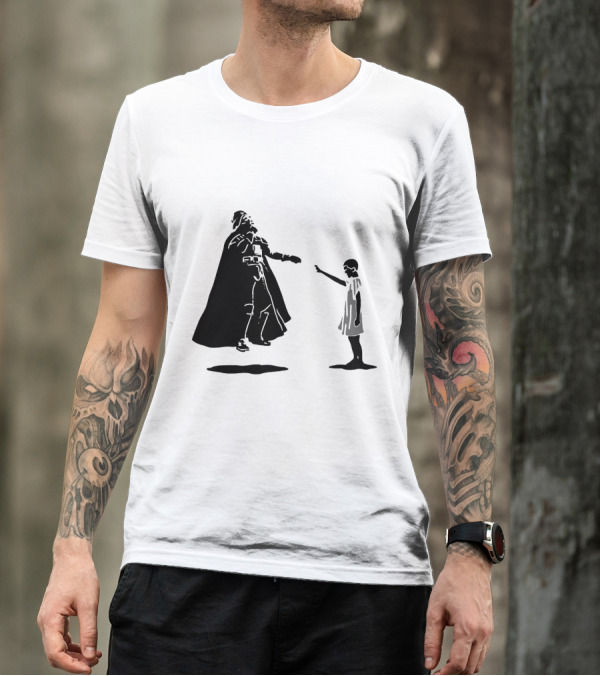 Eleven Versus Darth Vader Showdown Star Wars T-Shirt