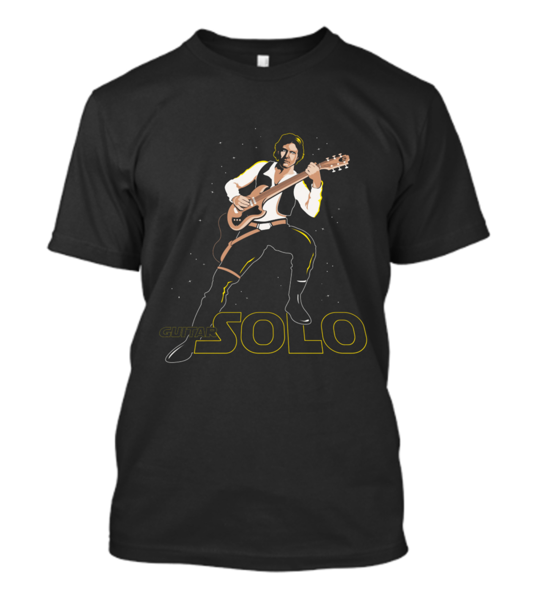 Guitar Solo Han Solo Star Wars T-Shirt
