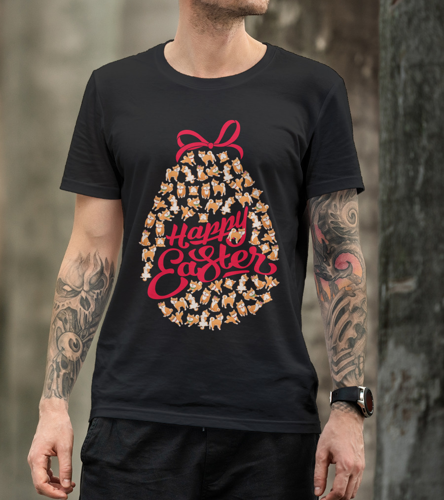 Happy Easter Corgi Egg T-Shirt