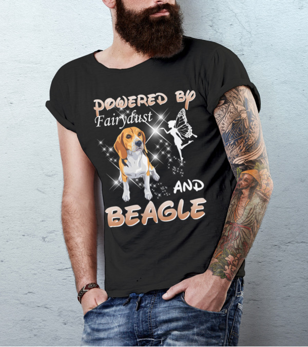 Powered By Fairydust And Beagle T-Shirt