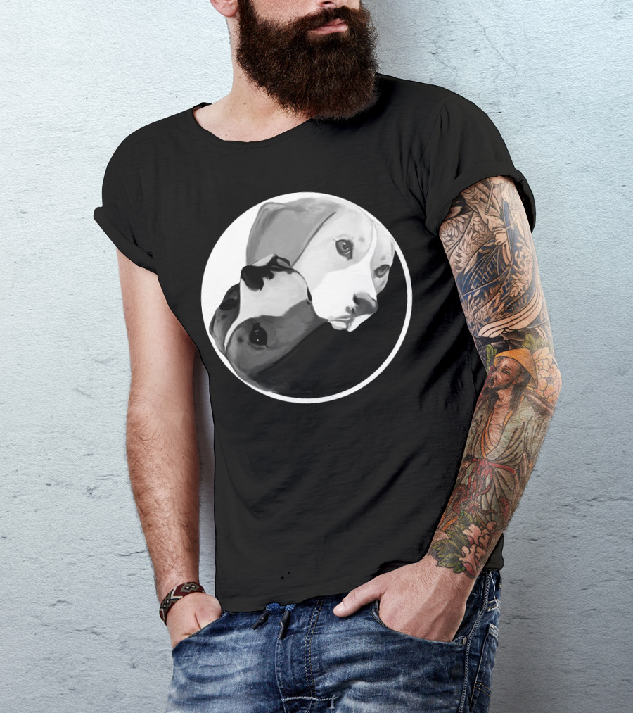 Yin Yang Beagle Harmony T-Shirt