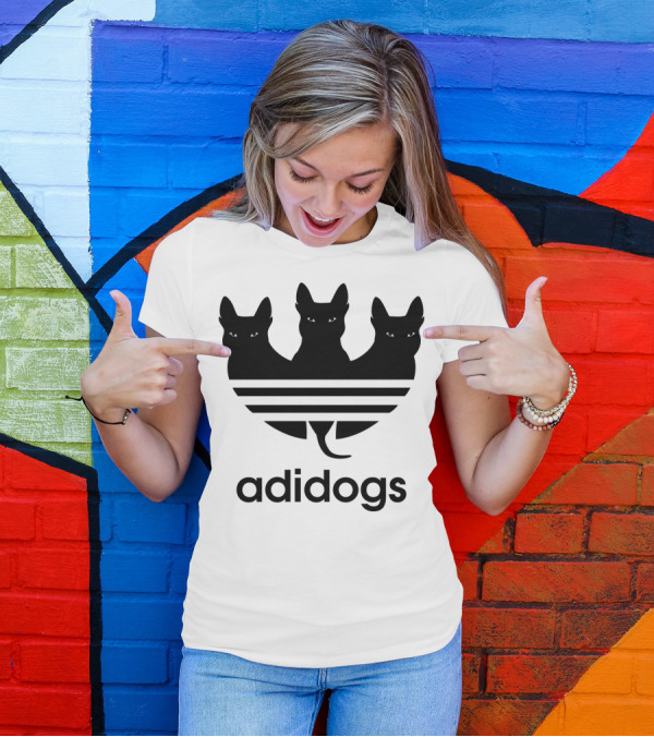 Adidogs Bullterriers Lovers T-Shirt