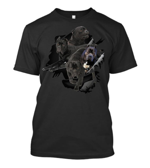 Cane Corso Black Dog Pack T-Shirt