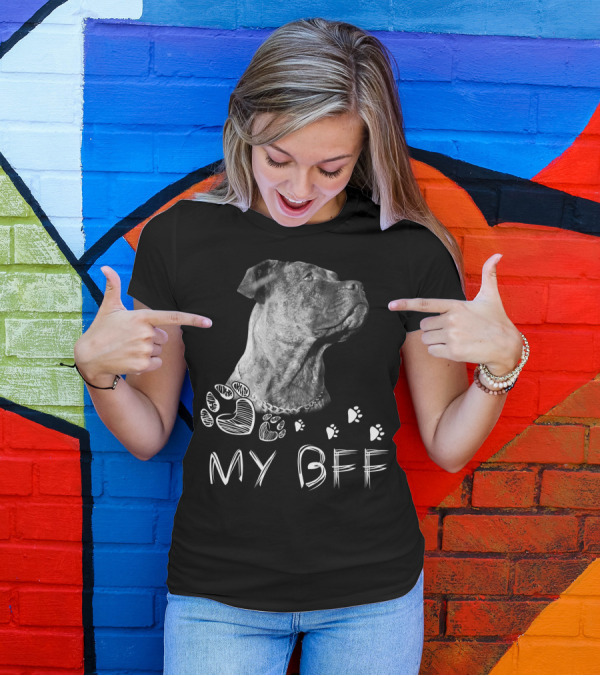 Cane Corso My BFF Paw Prints T-Shirt