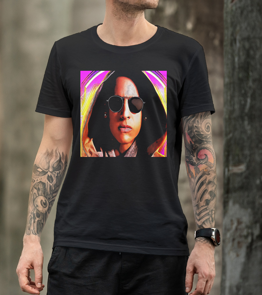 Papa Yankee Retro Neon Sunglasses T-Shirt