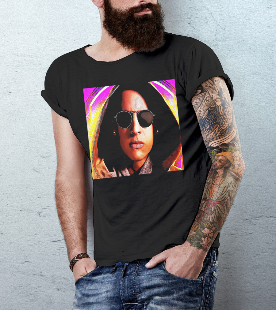 Papa Yankee Retro Neon Sunglasses T-Shirt