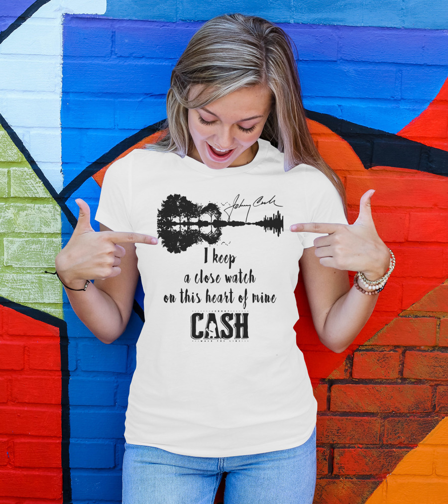 Johnny Cash I Keep A Close Watch On This Heart Of Mine T-Shirt