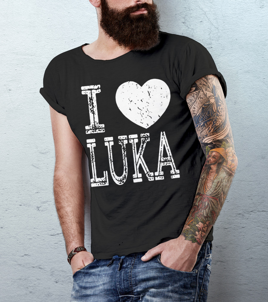 I Love Luka Basketball NFL T-Shirt