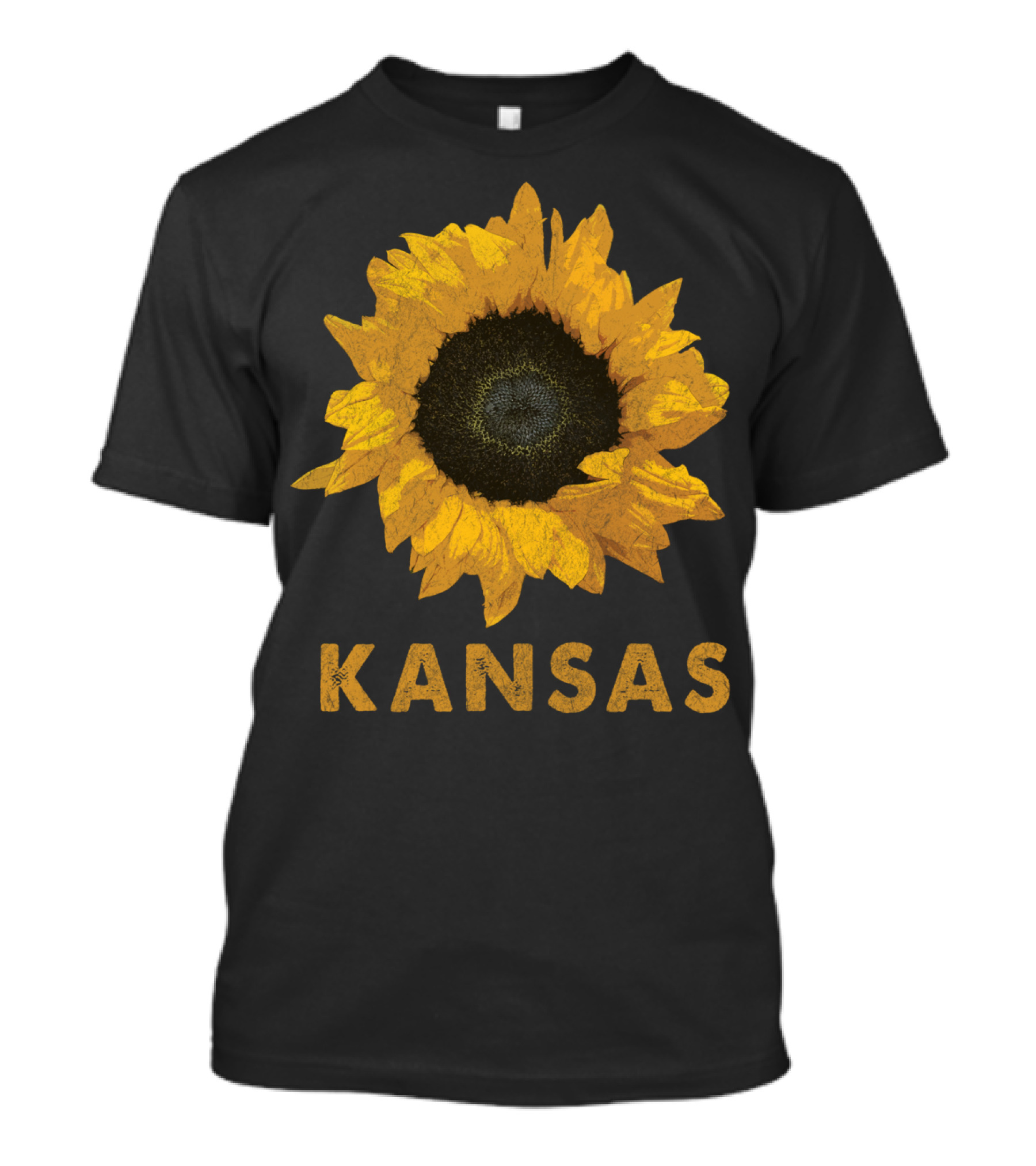 Kansas Sunflower State Flower T-Shirt
