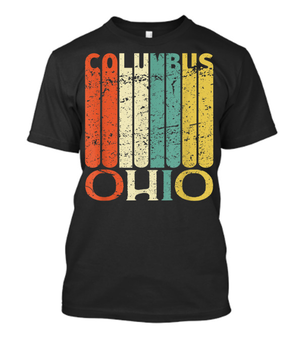 Columbus Ohio Vintage Style Retro T-Shirt