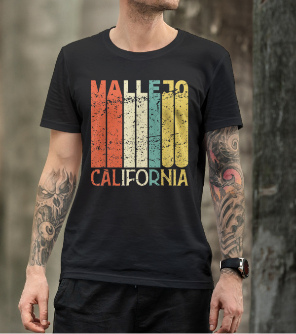 Vallejo California Retro T-Shirt