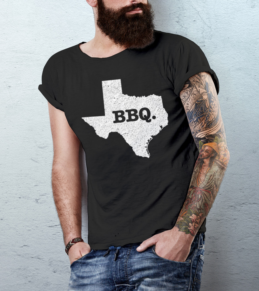 Texas BBQ Home State Love Funny Barbecue Beef BBQ T-Shirt