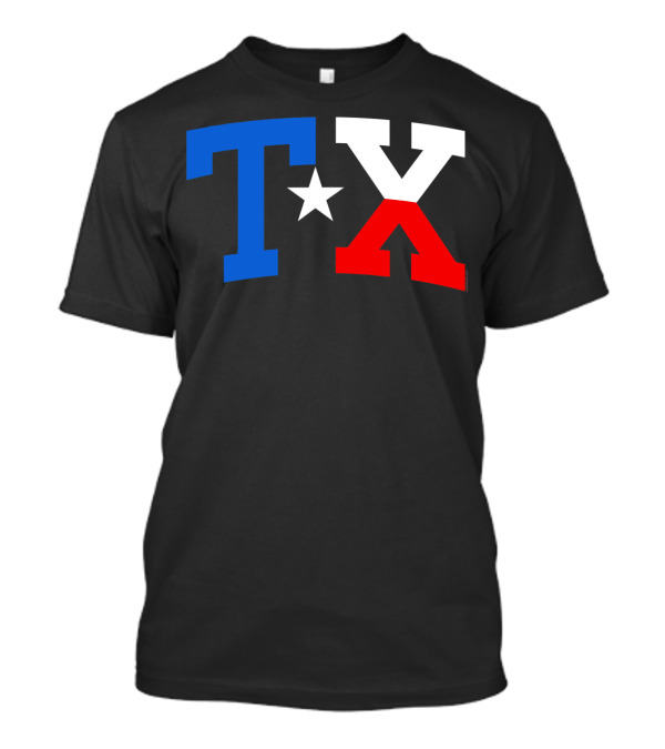 Texas Lone Star Blue White Red TX State Women Men Kids T-Shirt