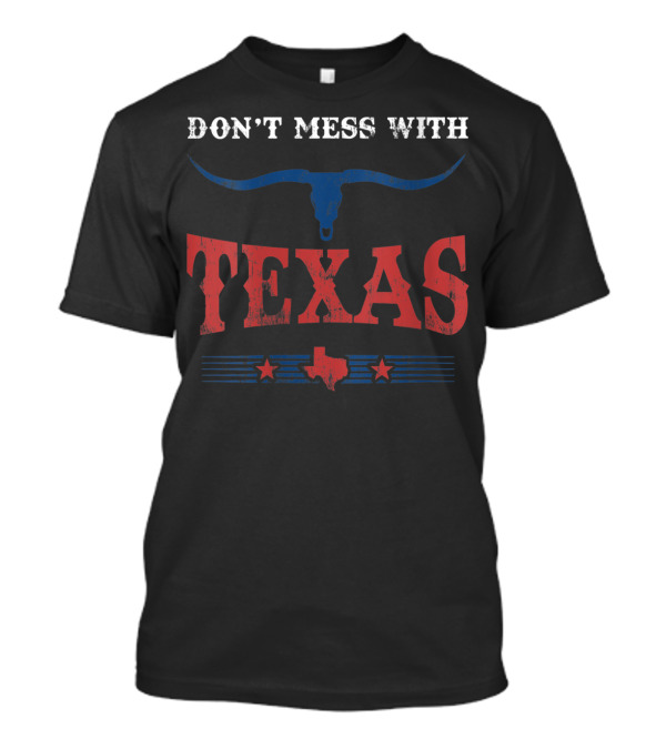 Don't Mess With Texas Vintage Longhorn State Pride T-Shirt