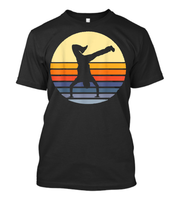 Retro Bboy Breakdance Handstand T-Shirt