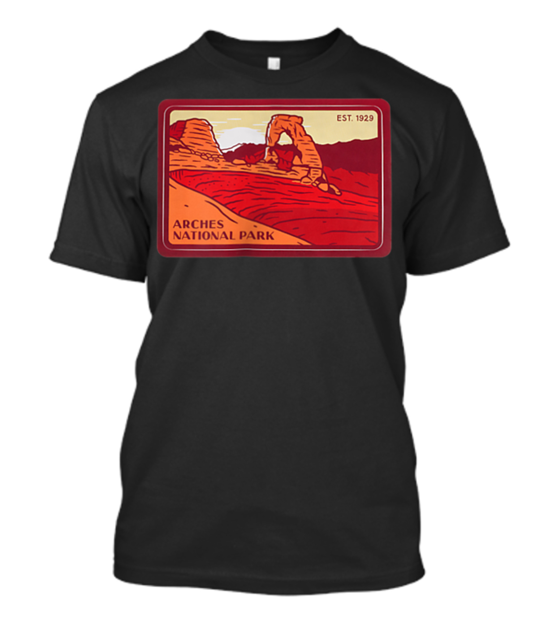 Arches National Park Established 1929 Utah Scenery T-Shirt