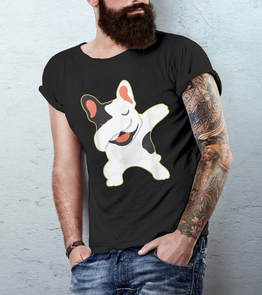 Dabbing French Bulldog Frenchie Clothes T-Shirt